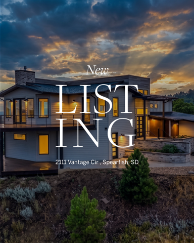 Vantage Premier brochure cover — 2111 Vantage Circle, Spearfish, SD