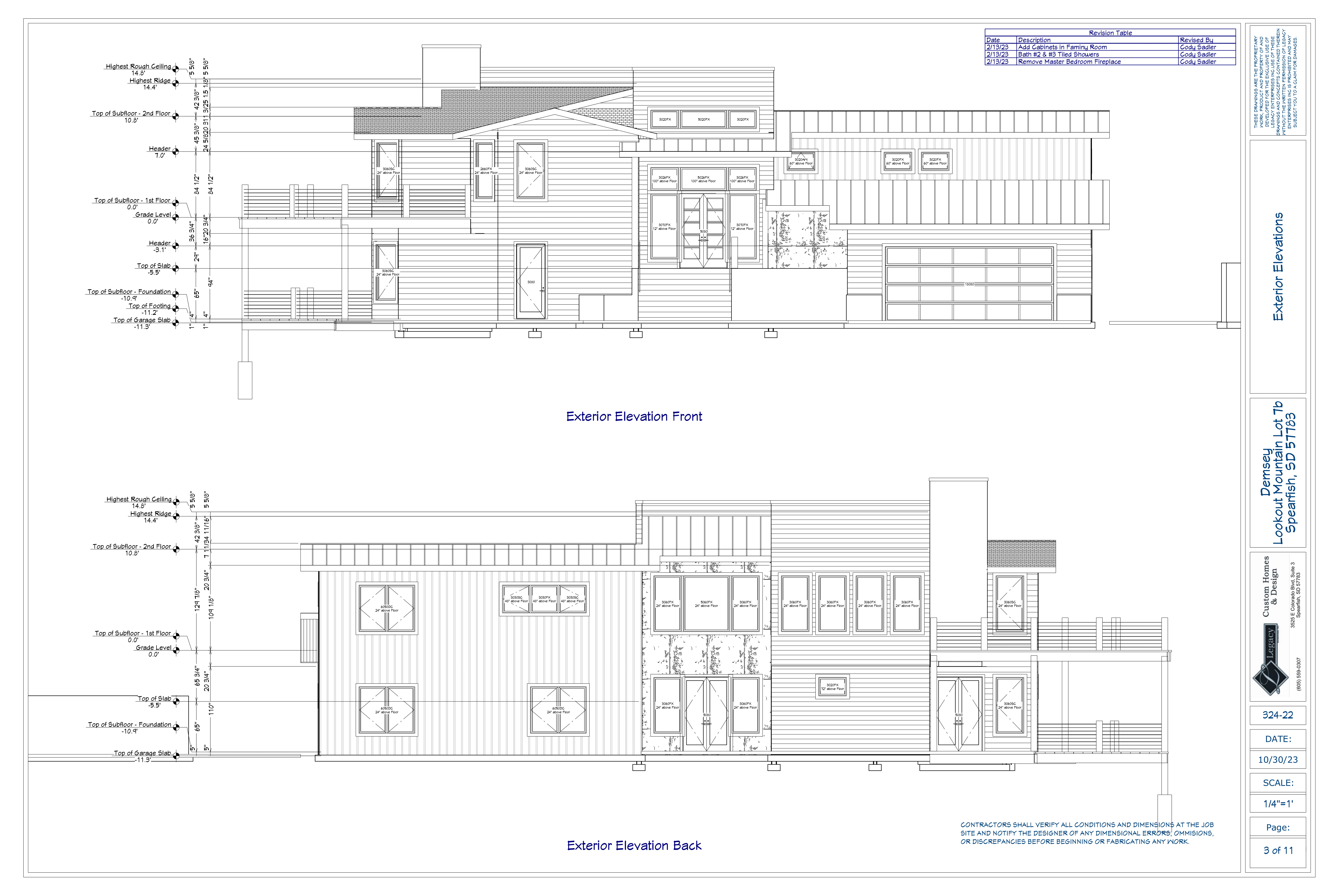 Front elevation